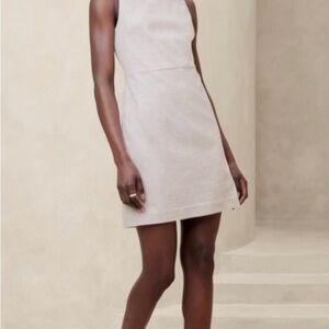 Banana Republic Linen Sheath Mini Dress